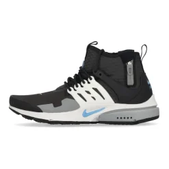 Mid Utility High Fabric Sneaker Anthracite/Blue/White