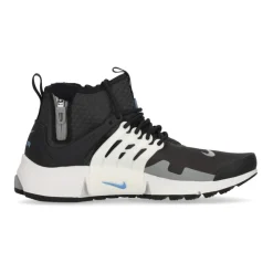 Mid Utility High Fabric Sneaker Anthracite/Blue/White