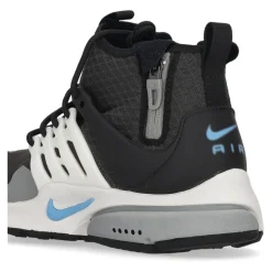 Mid Utility High Fabric Sneaker Anthracite/Blue/White