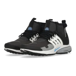 Mid Utility High Fabric Sneaker Anthracite/Blue/White
