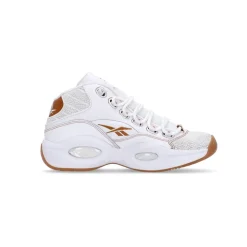 Mid White Basketball Shoe Iverson N°3