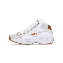 Mid White Basketball Shoe Iverson N°3
