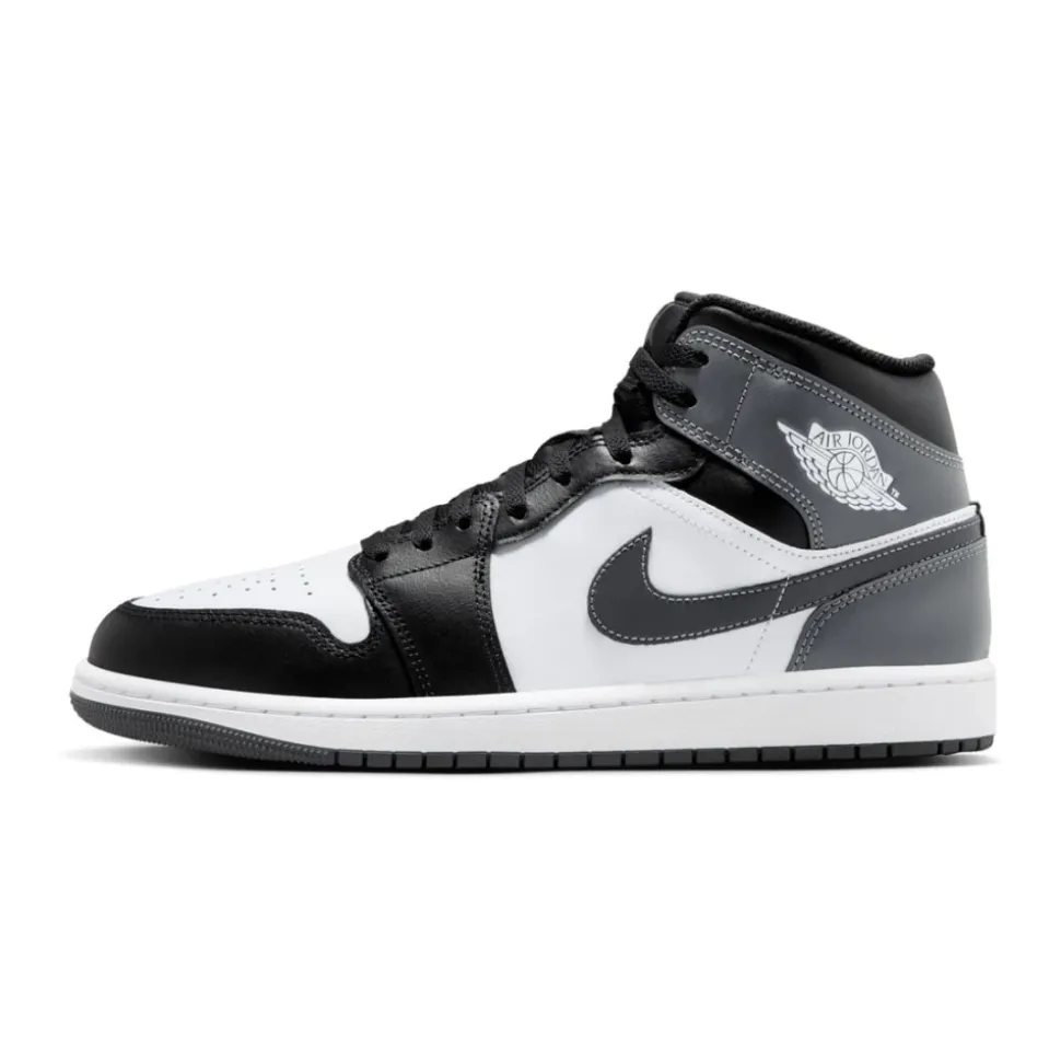 Mid White Black Sneakers