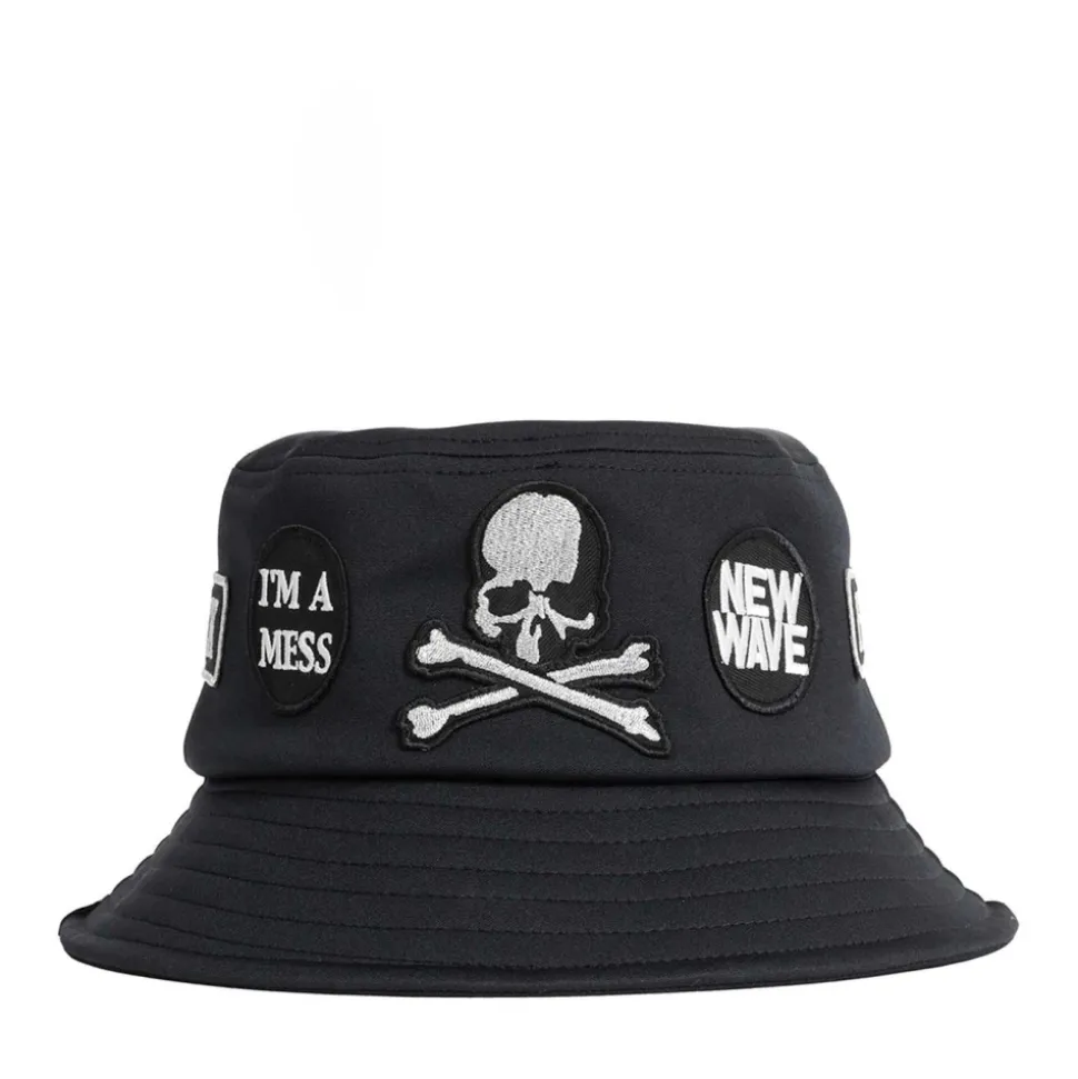 Mj Patched Bucket Hat