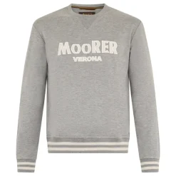 Modern Mélange Sweatshirt With Stylized Print