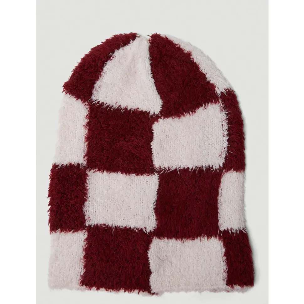 Mohawk Slouchy Check Beanie
