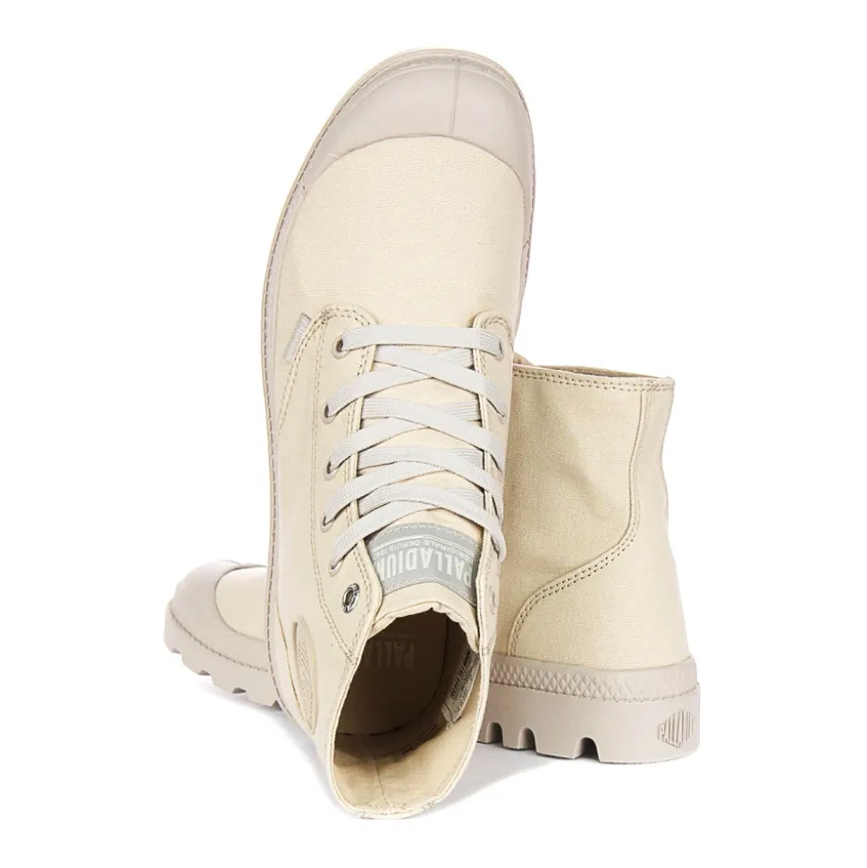 Mono Chrome Canvas Ankle Boots