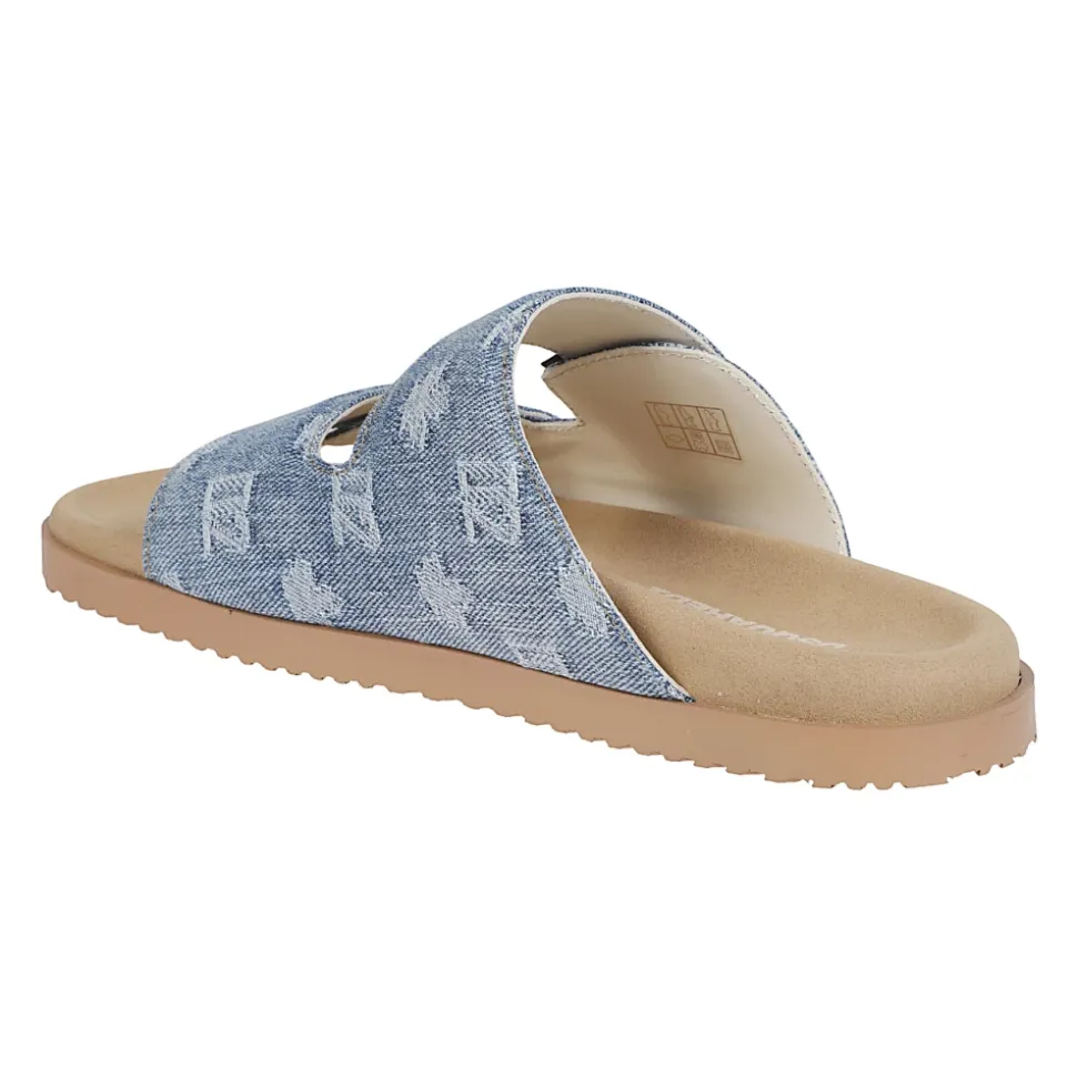 Monogram Flat Sandals