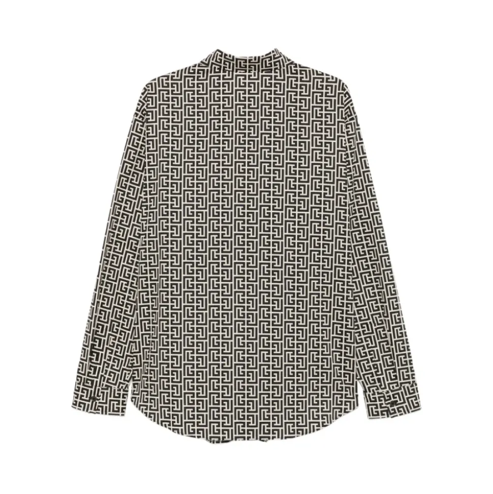 Monogram Print Shirt