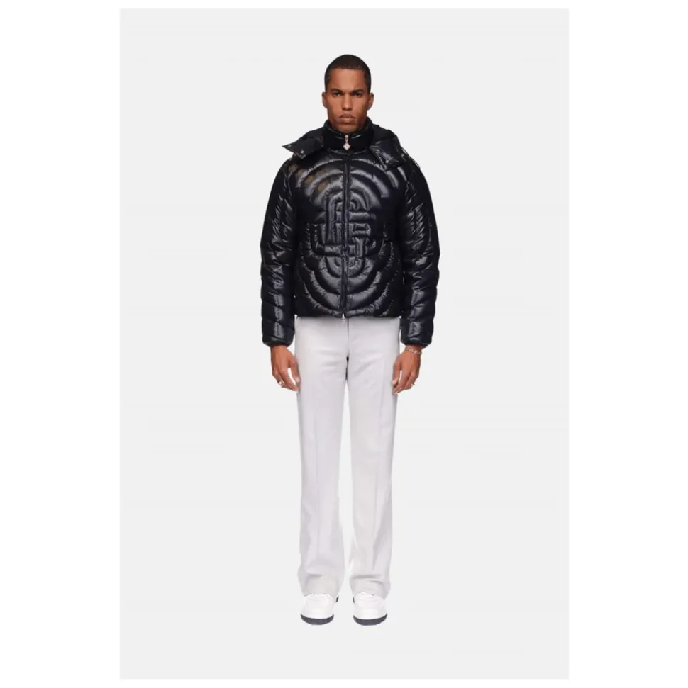 Monogram Quilted Nylon Puffer Jacket