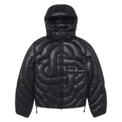 Monogram Quilted Nylon Puffer Jacket