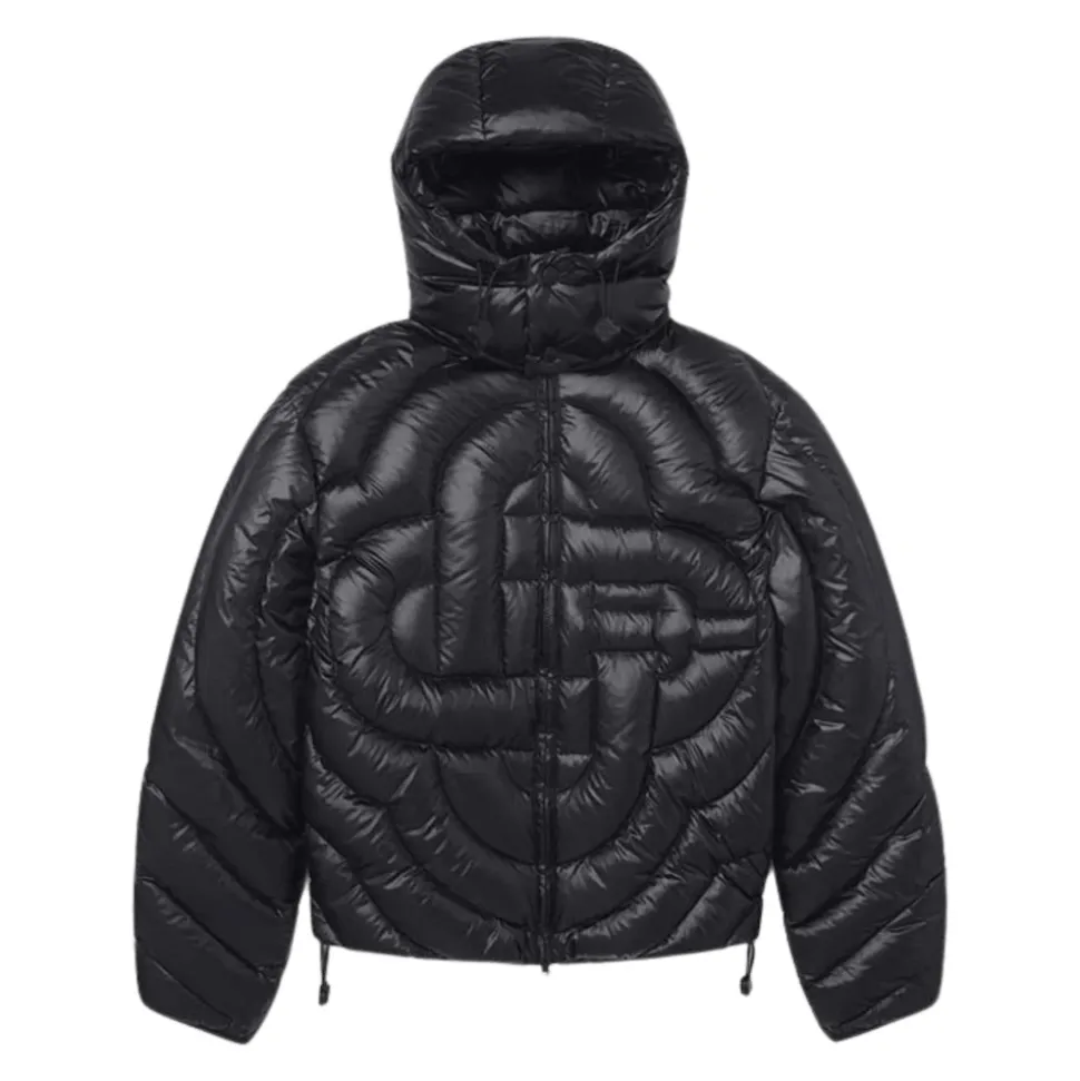 Monogram Quilted Nylon Puffer Jacket