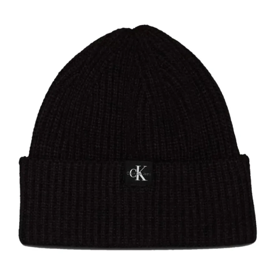 Monogram Rib Beanie