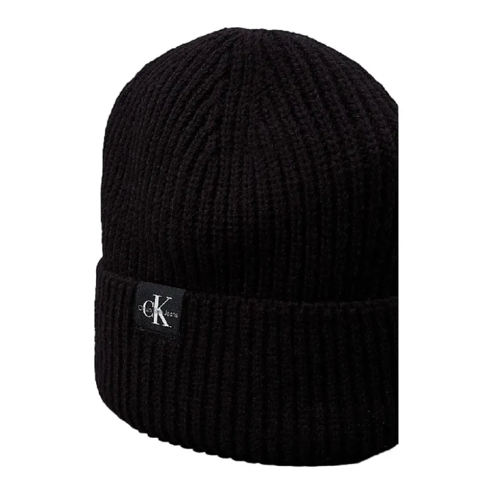 Monogram Rib Beanie