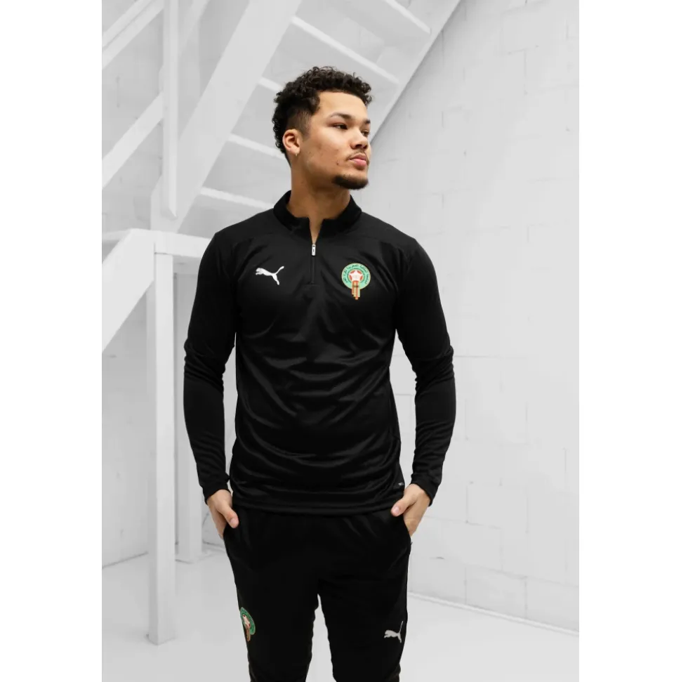 Morocco Teamfinal Training Suit Black 2025/2026