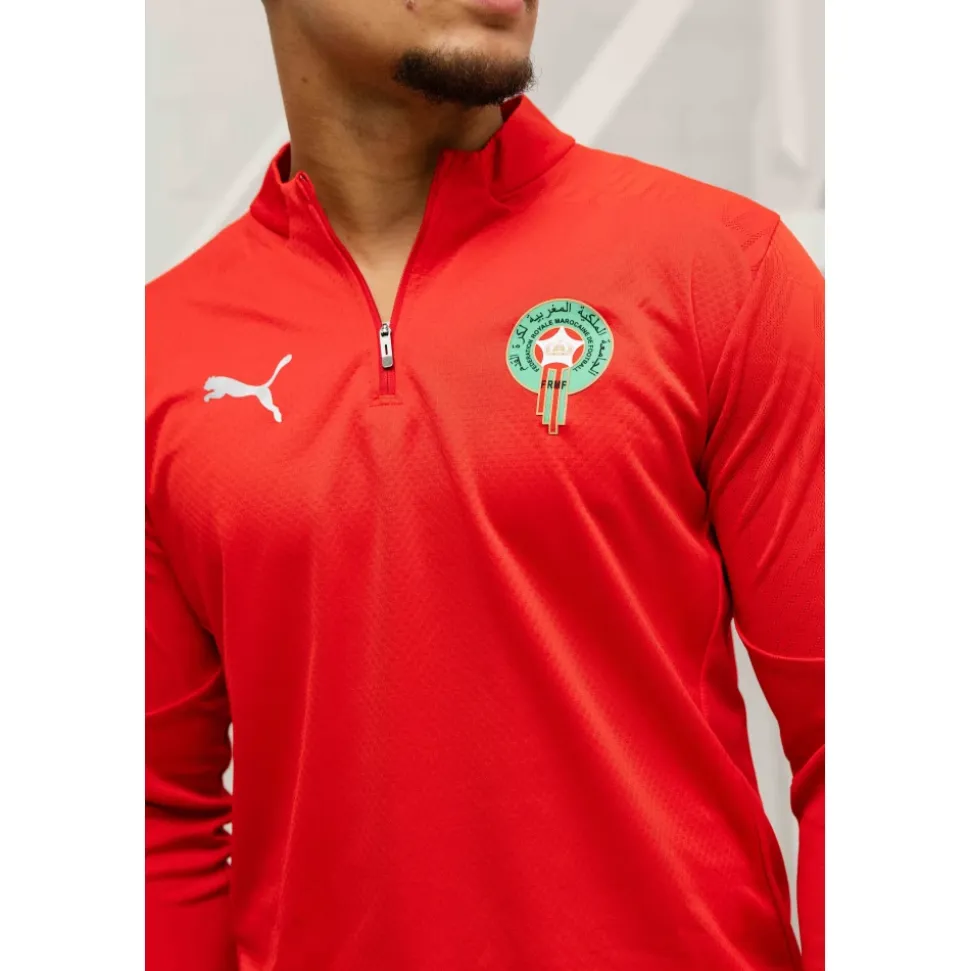 Morocco Teamfinal Training Suit Red 2025/2026