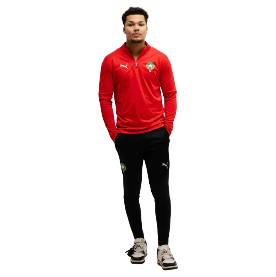 Morocco Teamfinal Training Suit Red 2025/2026