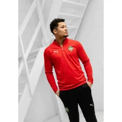 Morocco Teamfinal Training Suit Red 2025/2026