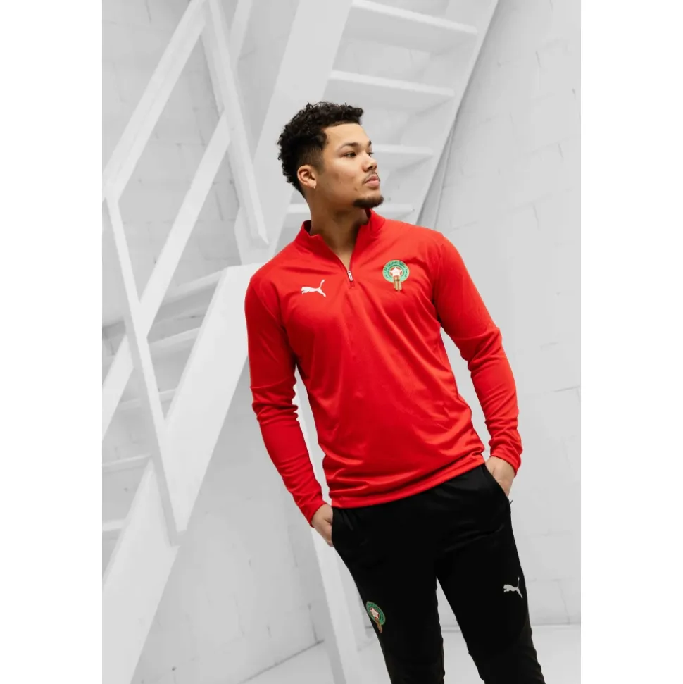 Morocco Teamfinal Training Suit Red 2025/2026