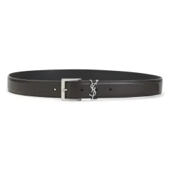 Mountain Rock Brown Calf Leather Belt