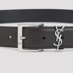 Mountain Rock Brown Calf Leather Belt