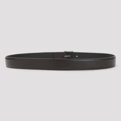 Mountain Rock Brown Calf Leather Belt
