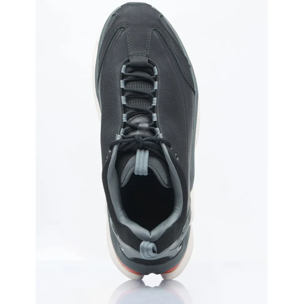 Nabuk Leather Chunky Sole Sneakers