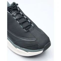 Nabuk Leather Chunky Sole Sneakers