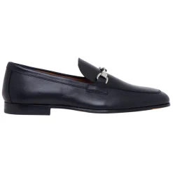 Nappa Leather Loafer with Metal Bit
