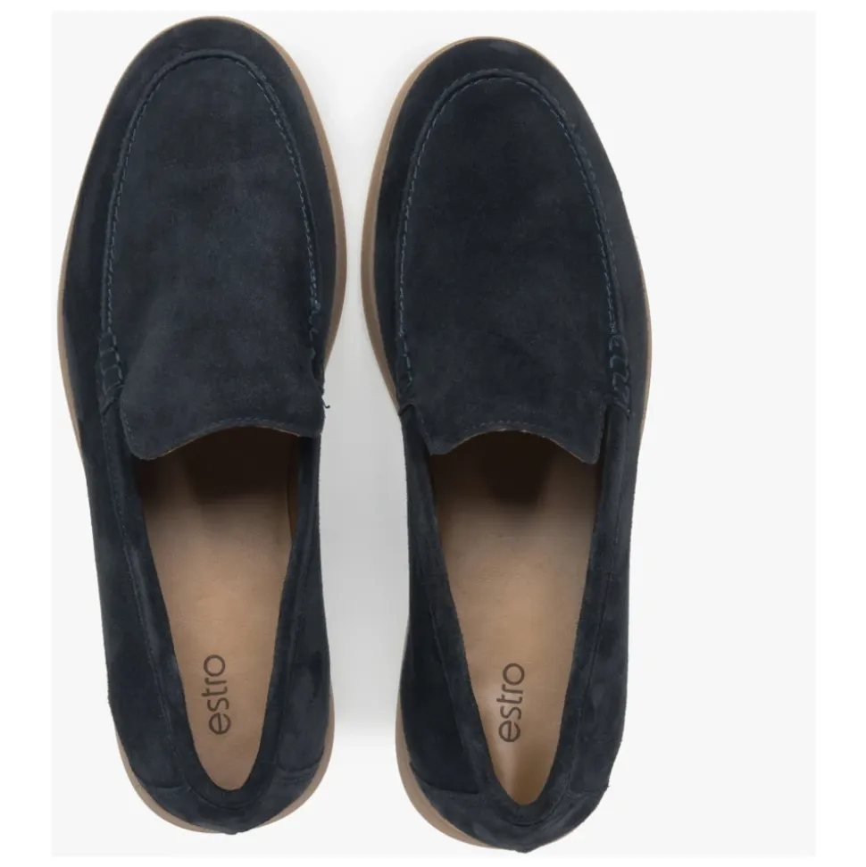 Navy Blue Loafers