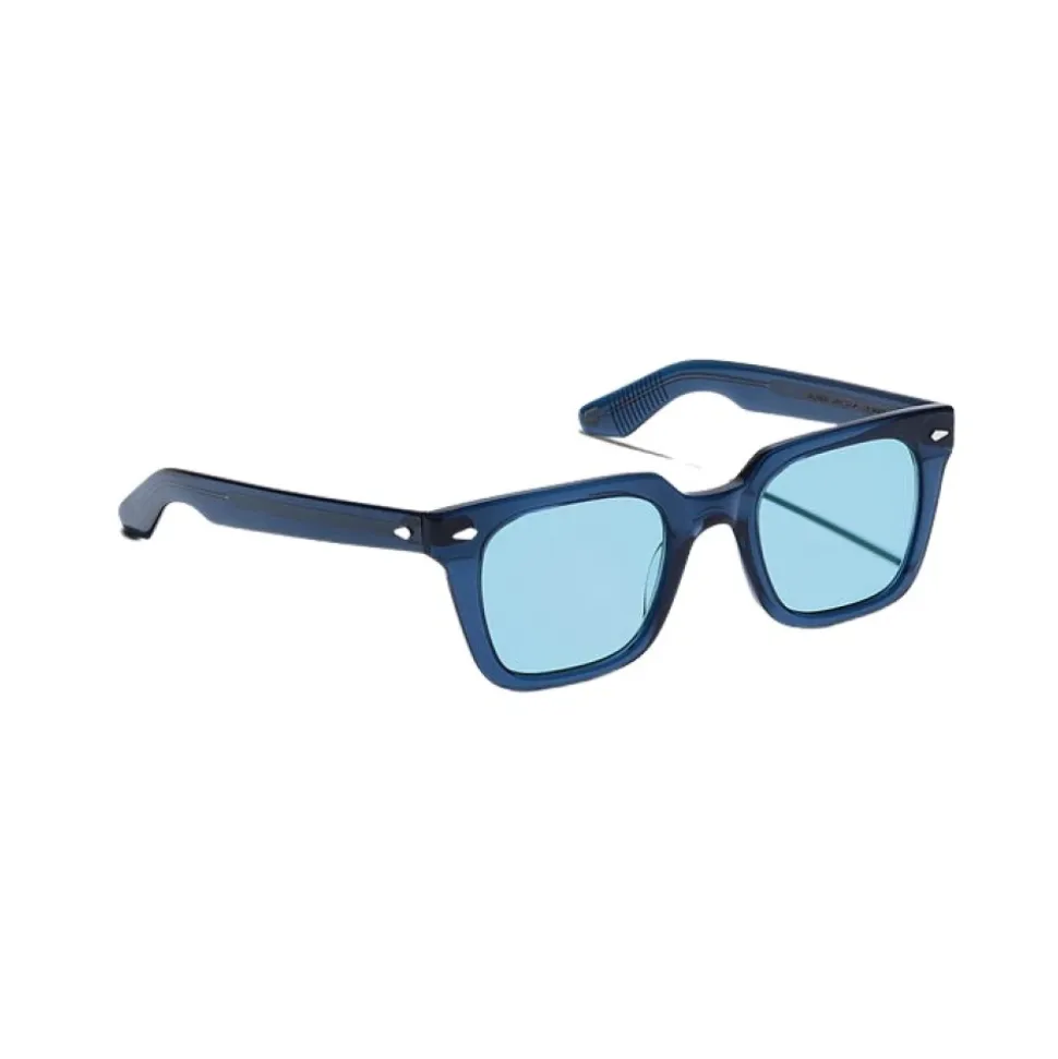 Navy Blue Square Sunglasses