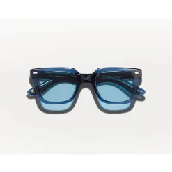 Navy Blue Square Sunglasses