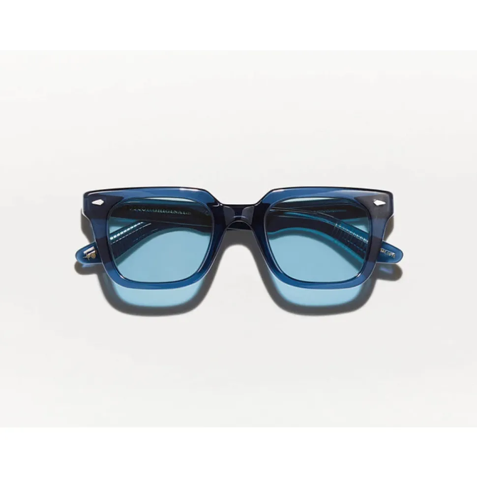 Navy Blue Square Sunglasses