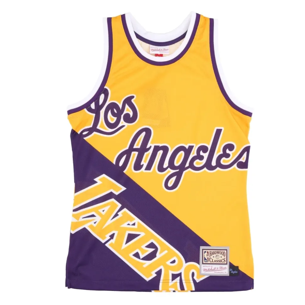 NBA Big Face Tank Top Yellow