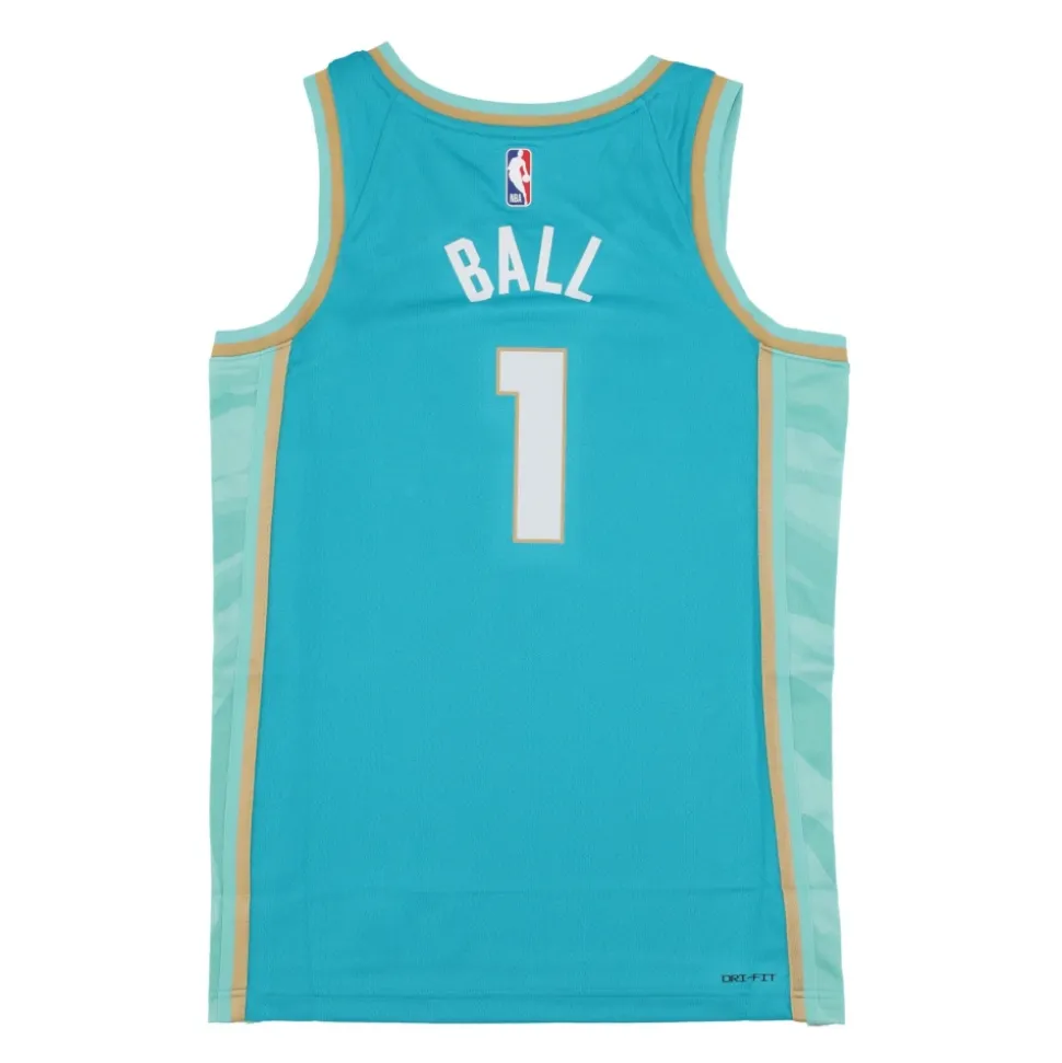 NBA City Edition 2023/24 Swingman Jersey No 1 LaMelo Ball