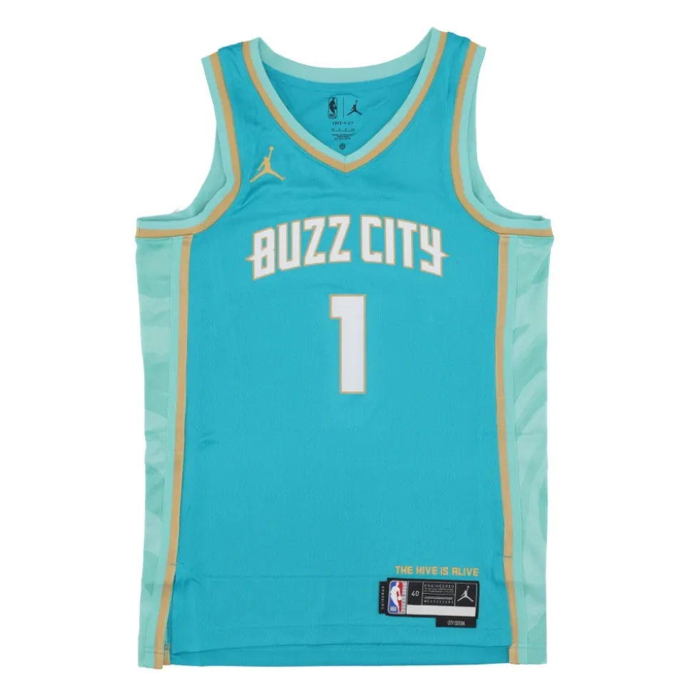 NBA City Edition 2023/24 Swingman Jersey No 1 LaMelo Ball