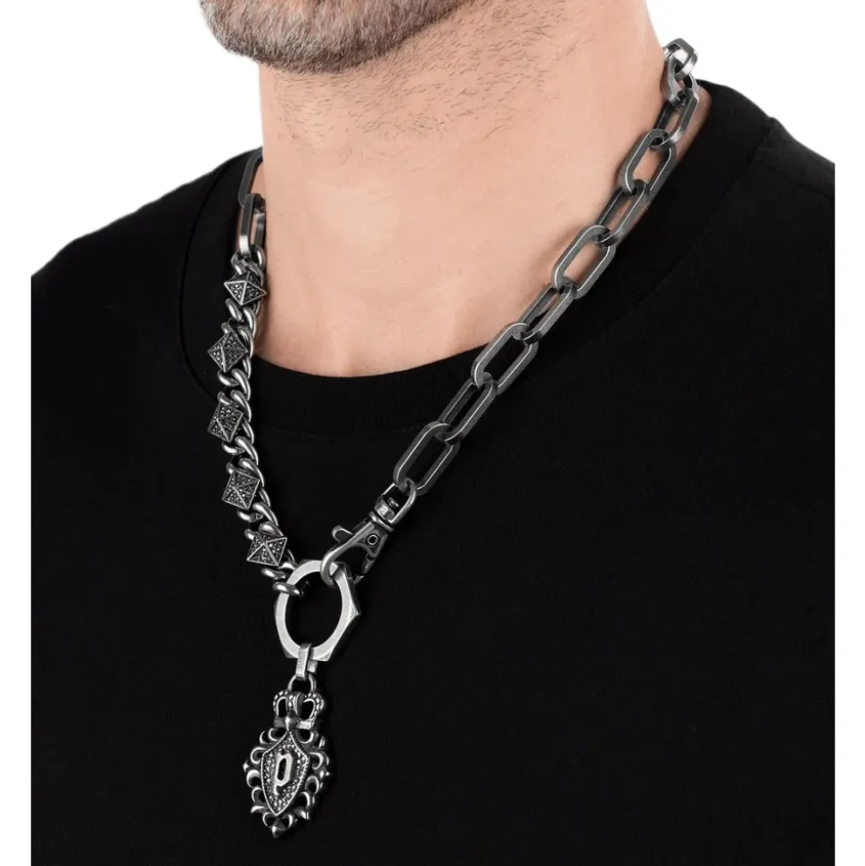 Necklace Men Crest