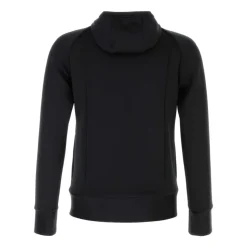 Neoprene Hooded Sweatshirt with Embossed VLogo