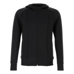 Neoprene Hooded Sweatshirt with Embossed VLogo