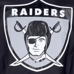 Oakland Raiders Windbreaker Full Zip Black
