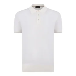 Open-Collar Polo Shirt