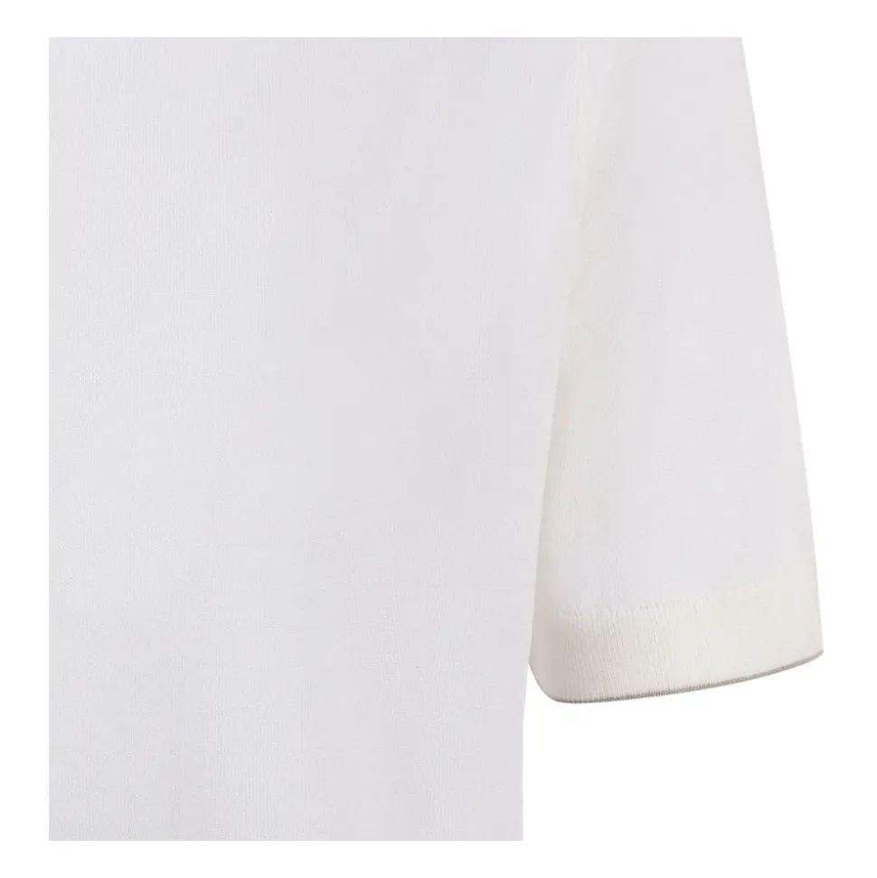 Open-Collar Polo Shirt