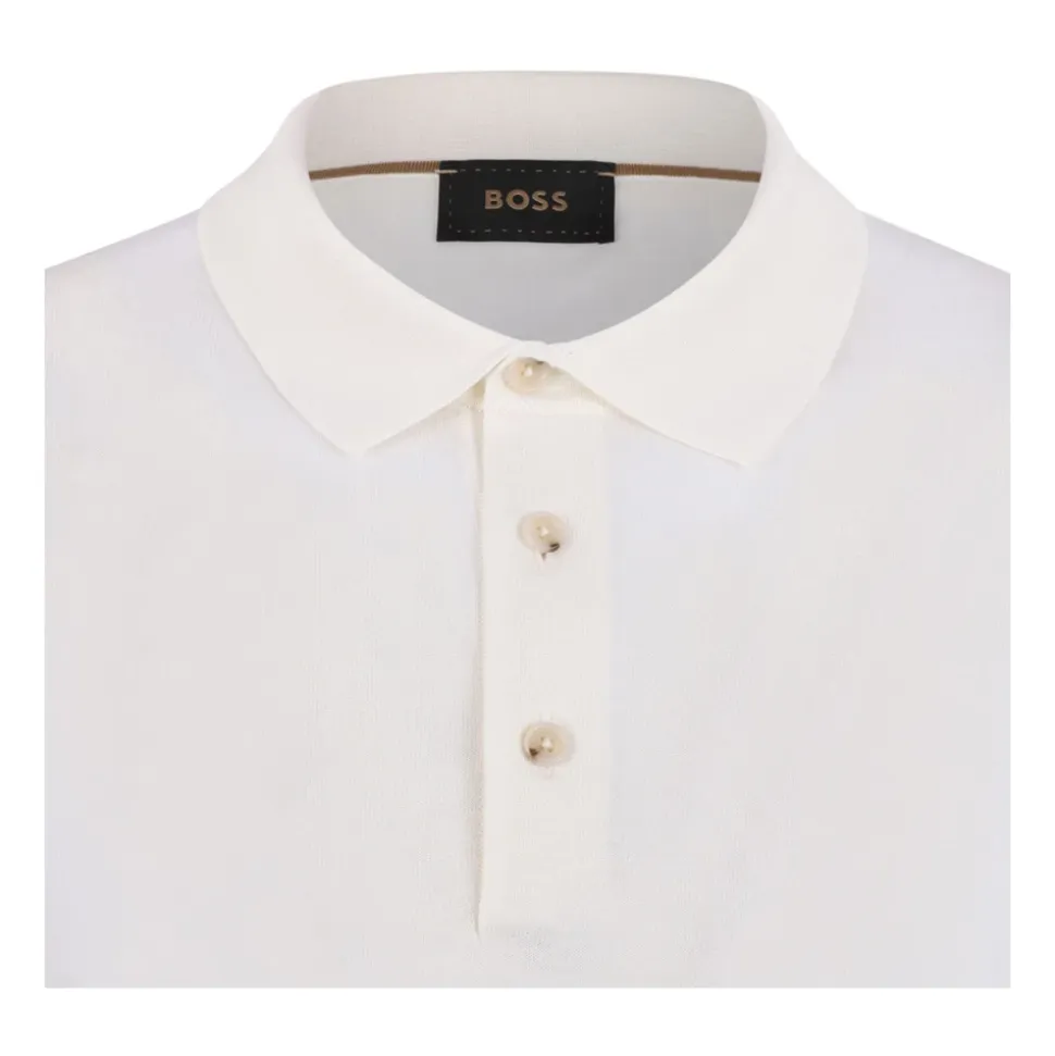 Open-Collar Polo Shirt
