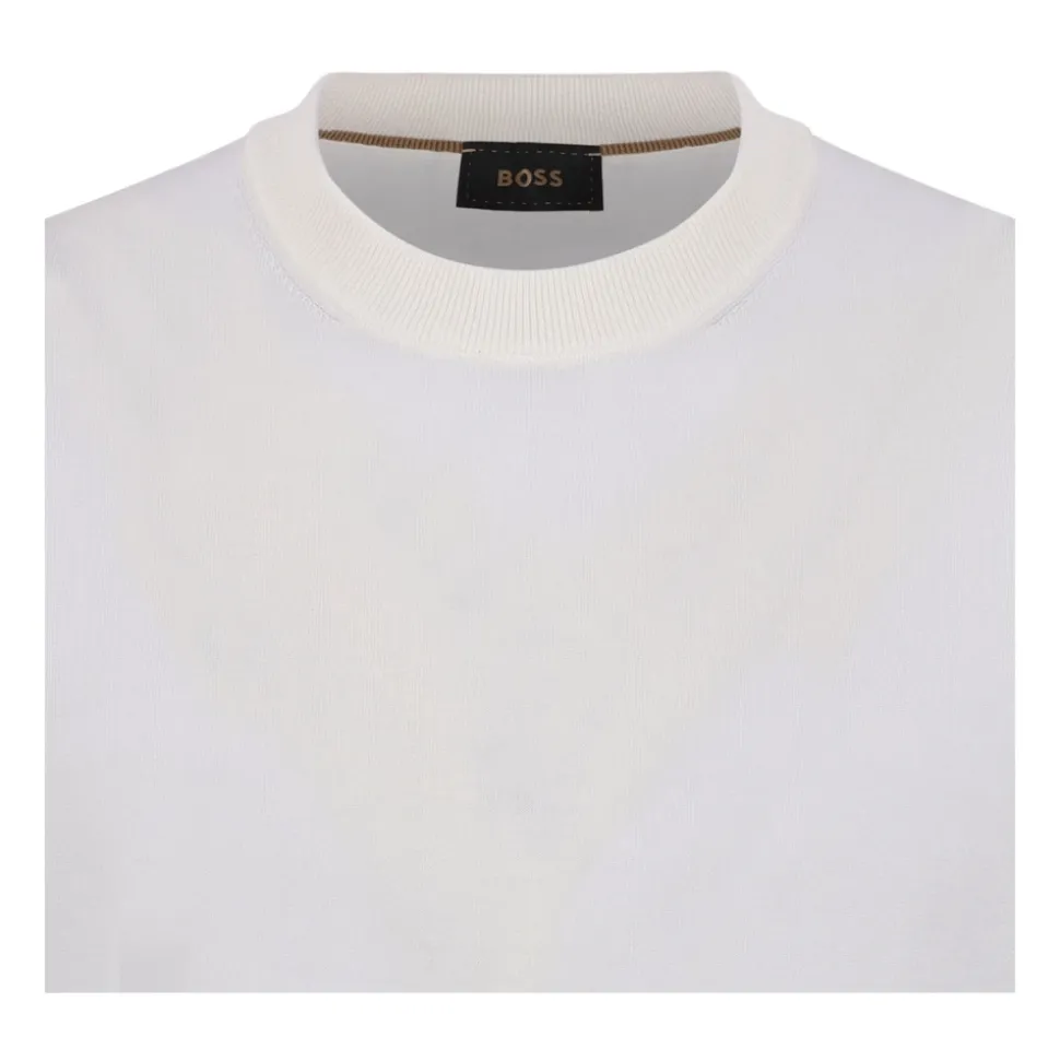 Open Short-Sleeve Knit T-Shirt