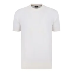 Open Short-Sleeve Knit T-Shirt