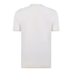 Open Short-Sleeve Knit T-Shirt