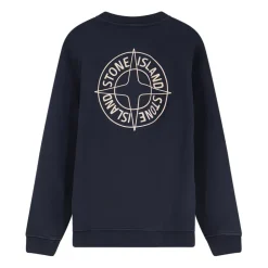 Outline Compass Printed Sweatshirt