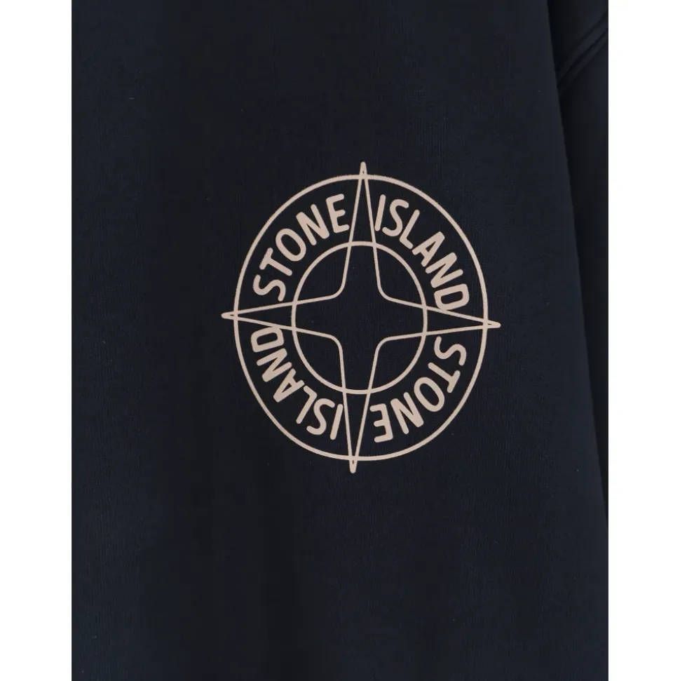 Outline Compass Printed Sweatshirt