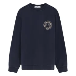 Outline Compass Printed Sweatshirt