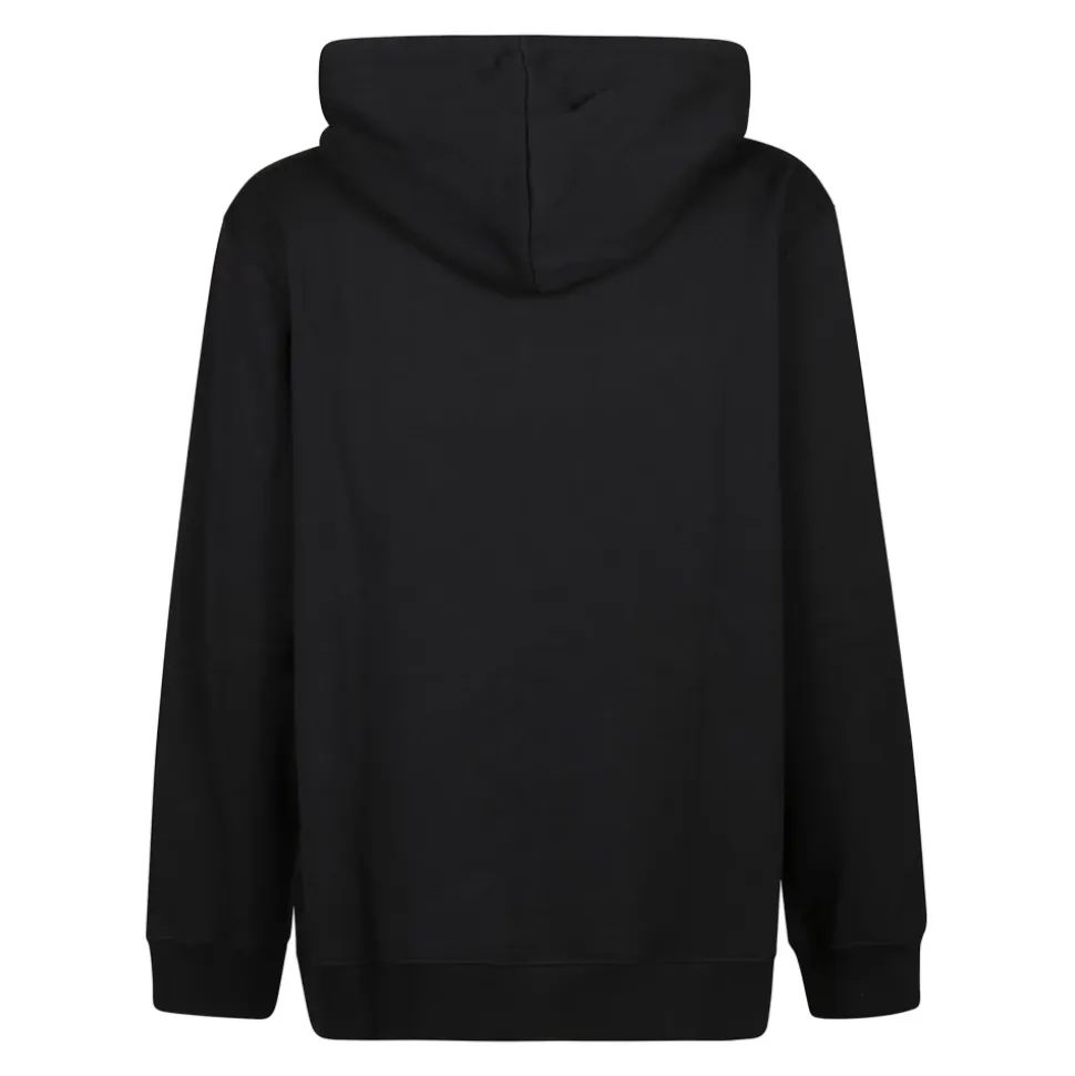 Oversized Hoodie with Curb Lace